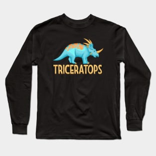 Triceratops Long Sleeve T-Shirt